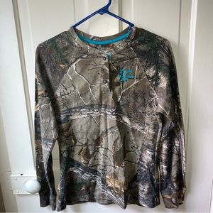 Realtree Women's Camo Long Sleeve Thermal Top